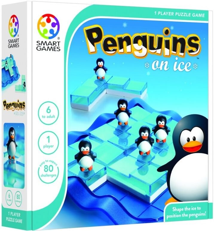 Пингвины на льду, игра-головоломка, умные игры Smart Games 
Пингвины на льду, игра-головоломка, умные игры Smart Games