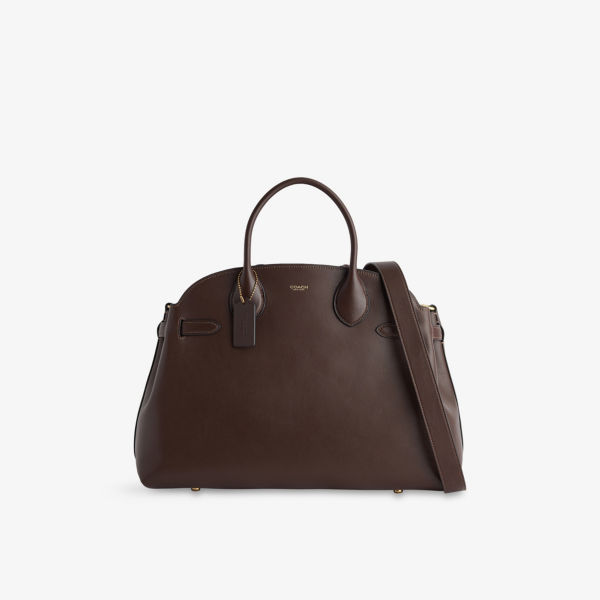 Сумка-тоут Empire Coach кожаная, мультиколор
Сумка-тоут Empire Coach кожаная, мультиколор