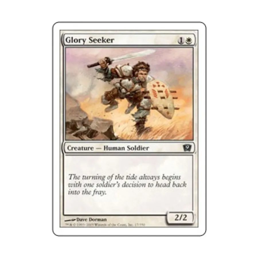 CCG Искатель славы (К), MTG - 9th Edition
CCG Искатель славы (К), MTG - 9th Edition