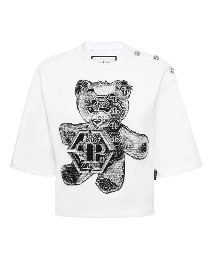 Футболка с круглым вырезом "Тедди" Philipp Plein, белый
Футболка с круглым вырезом "Тедди" Philipp Plein, белый