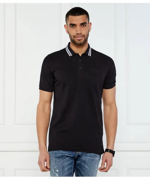 Футболка поло Regular fit Iceberg, черный 
Футболка поло Regular fit Iceberg, черный