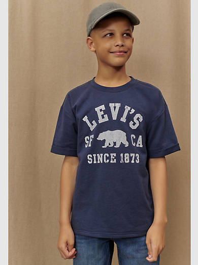 Футболка с рисунком и подвернутыми манжетами для больших мальчиков S-XL Levi's, цвет Dress Blues
Футболка с рисунком и подвернутыми манжетами для больших мальчиков S-XL Levi's, цвет Dress Blues