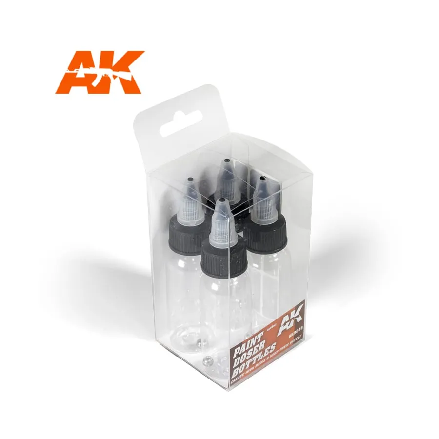 Флаконы-дозаторы для краски (30 мл), Supplies & Accessories (AK-Interactive)
Флаконы-дозаторы для краски (30 мл), Supplies & Accessories (AK-Interactive)
