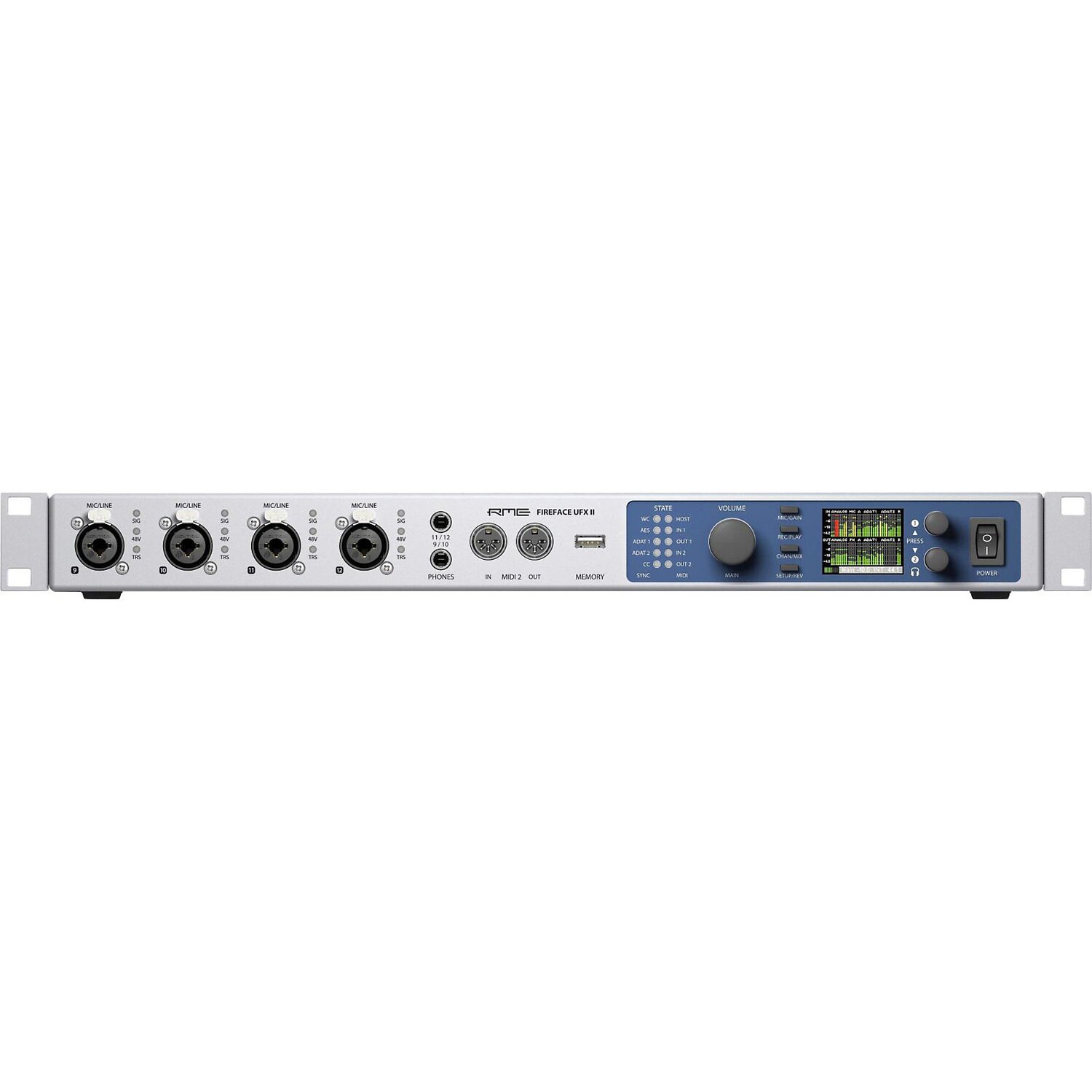 Аудиоинтерфейс RME Fireface UFX II USB 2.0
Аудиоинтерфейс RME Fireface UFX II USB 2.0