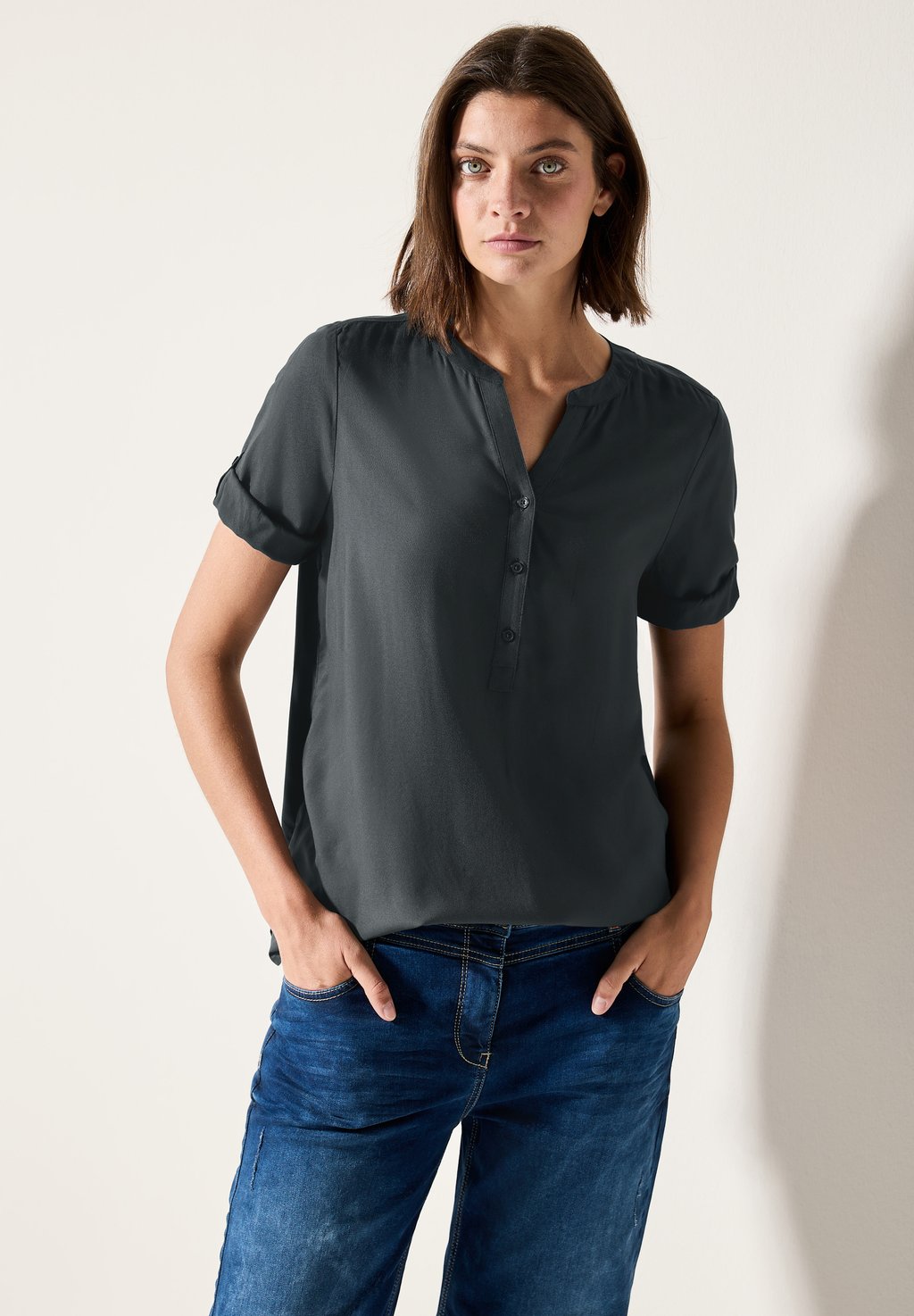 Блуза Cecil, темно-зеленый
Блуза Cecil, темно-зеленый