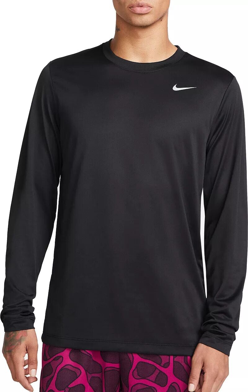 Мужская рубашка для фитнеса с длинным рукавом Nike Dri-FIT Legend Legend, черный
Мужская рубашка для фитнеса с длинным рукавом Nike Dri-FIT Legend Legend, черный