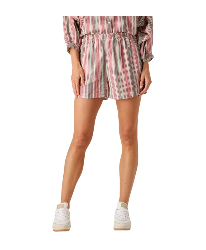 Яркие полосатые летние шорты By-Bar, мультиколор
Яркие полосатые летние шорты By-Bar, мультиколор