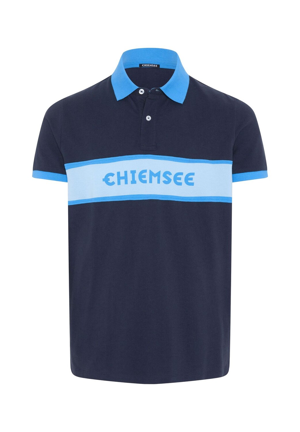 Рубашка-поло с логотипом и контрастными полосками CHIEMSEE, цвет Night Sky
Рубашка-поло с логотипом и контрастными полосками CHIEMSEE, цвет Night Sky