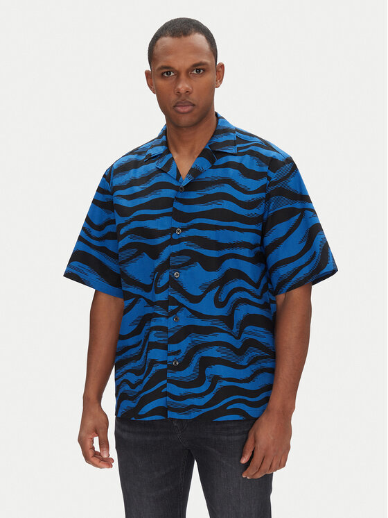 Свободная рубашка Eligino 50539143 Hugo, синий
Свободная рубашка Eligino 50539143 Hugo, синий