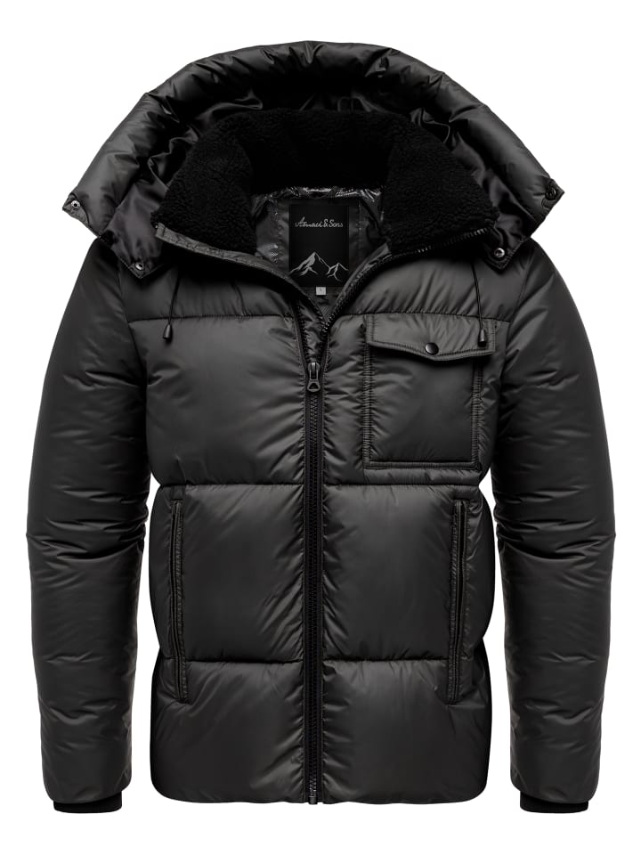 Зимняя куртка ONTARIO черного цвета Amaci&Sons
Зимняя куртка ONTARIO черного цвета Amaci&Sons