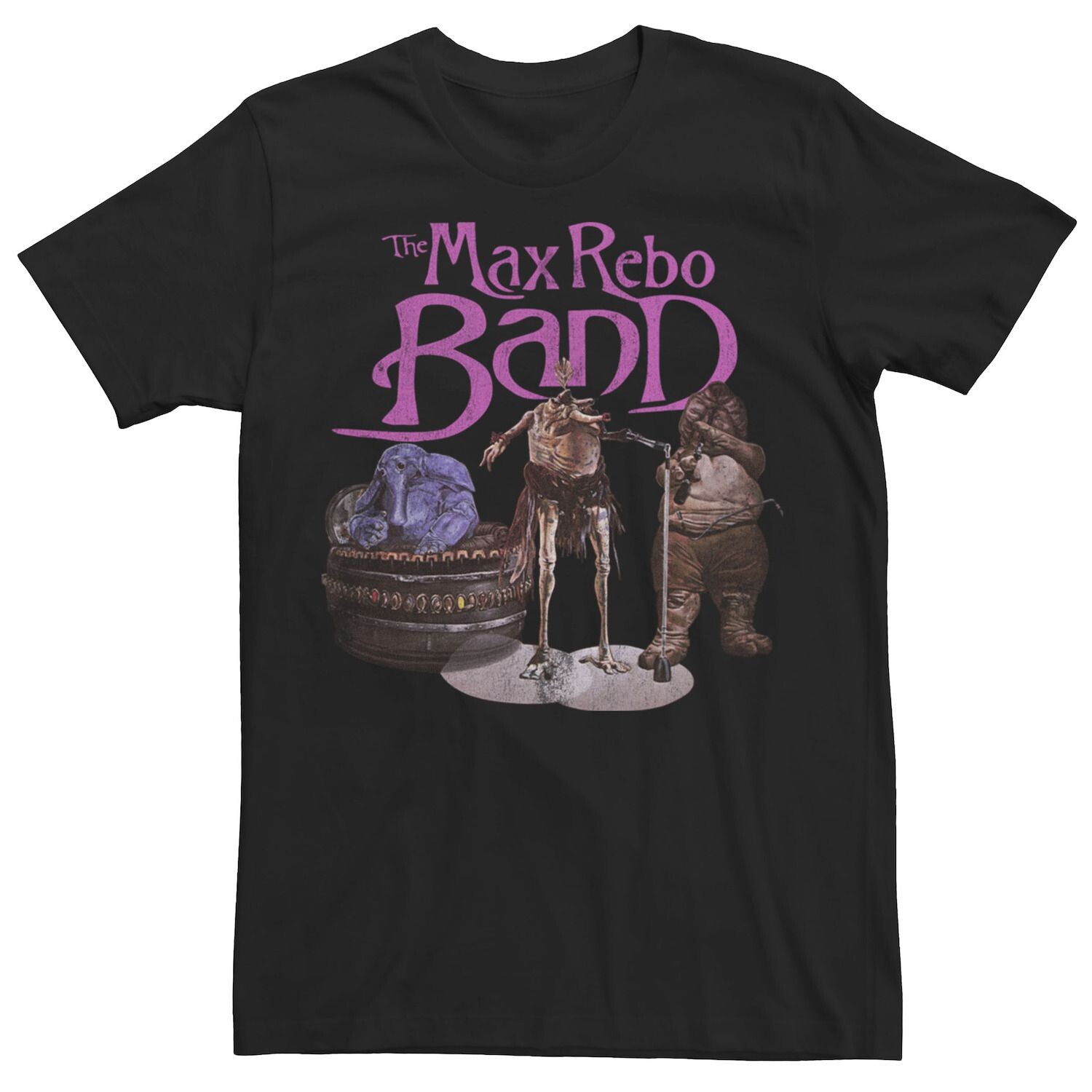 Мужская винтажная футболка 70-х Epic Rock Star Wars The Max Rebo Band Licensed Character
Мужская винтажная футболка 70-х Epic Rock Star Wars The Max Rebo Band Licensed Character