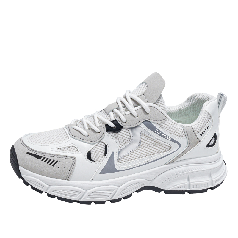 Низкие массивные кроссовки с нескользящим и износостойким покрытием для мужчин SUPEREDGE, White
Низкие массивные кроссовки с нескользящим и износостойким покрытием для мужчин SUPEREDGE, White