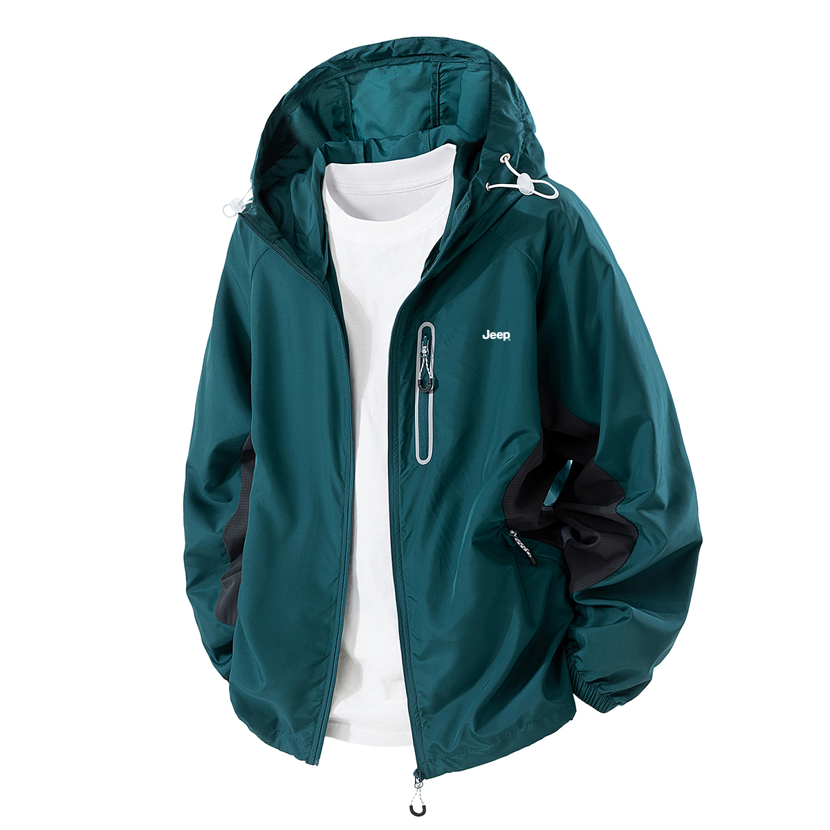 Jeep Куртка с капюшоном Black Knight Series для защиты от солнца, унисекс, умеренно прямого кроя
Jeep Куртка с капюшоном Black Knight Series для защиты от солнца, унисекс, умеренно прямого кроя