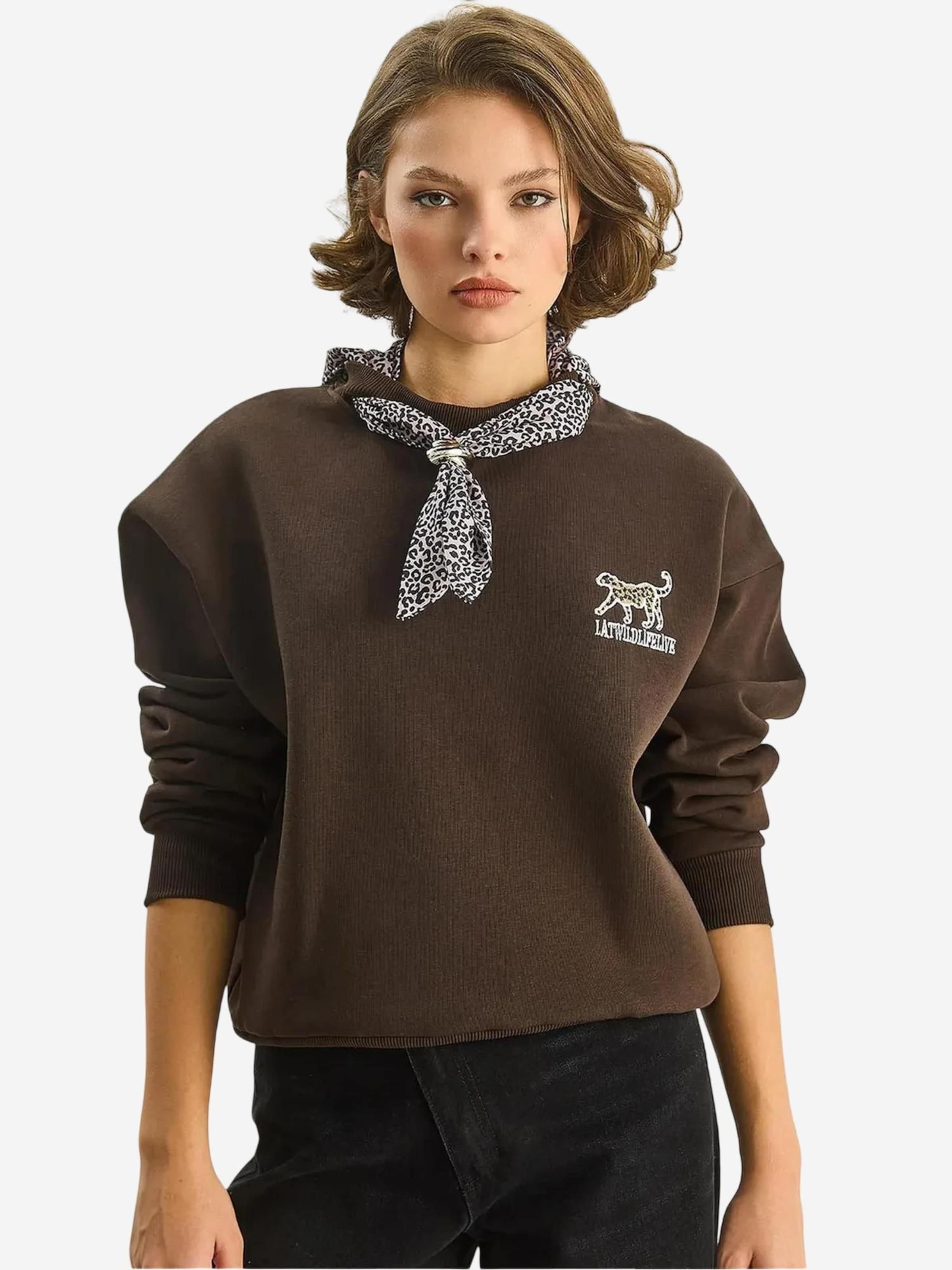 Bianco Lucci Свитшот в цвете Chocolate, Mocha, Коричневый, Bianco Lucci Свитшот в цвете Chocolate, Mocha
Bianco Lucci Свитшот в цвете Chocolate, Mocha, Коричневый, Bianco Lucci Свитшот в цвете Chocolate, Mocha