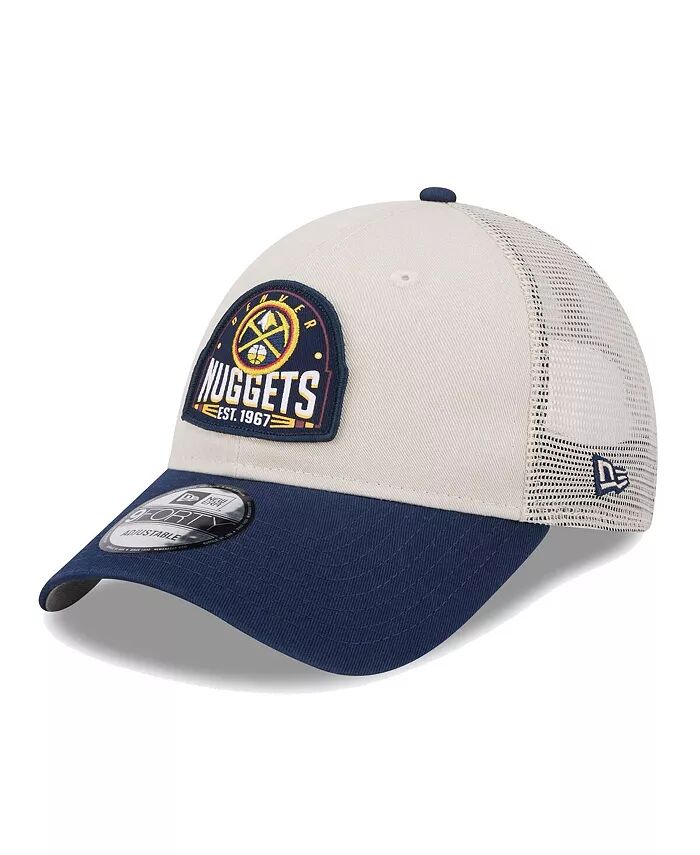 Мужская регулируемая кепка цвета хаки, темно-синяя Denver Nuggets Throwback Patch Trucker 9FORTY New Era
Мужская регулируемая кепка цвета хаки, темно-синяя Denver Nuggets Throwback Patch Trucker 9FORTY New Era