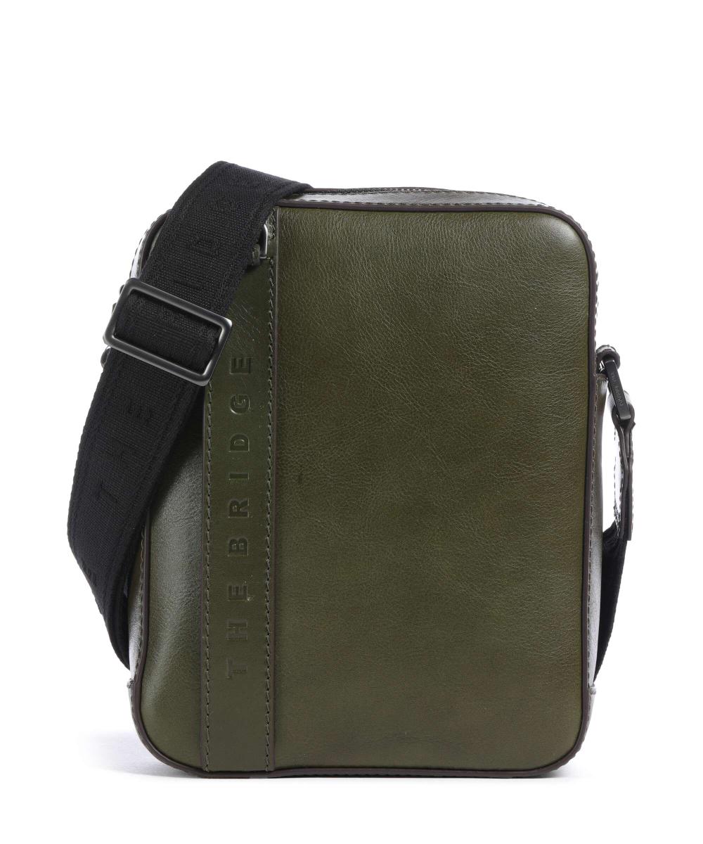 Сумка через плечо Giacomo из зернистой коровьей кожи The Bridge, хаки
Сумка через плечо Giacomo из зернистой коровьей кожи The Bridge, хаки