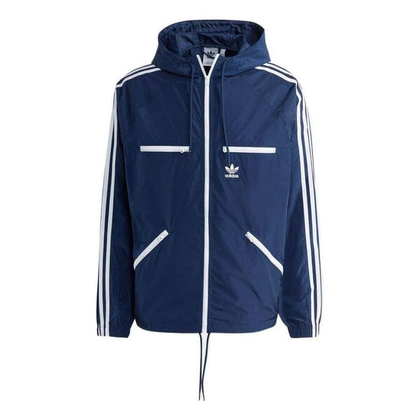 Куртка adicolor классика ветровка Adidas, синий 
Куртка adicolor классика ветровка Adidas, синий