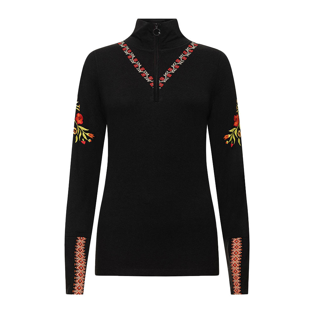 Исландский свитер Angelina с застежкой-молнией до середины груди (женский), Black
Исландский свитер Angelina с застежкой-молнией до середины груди (женский), Black