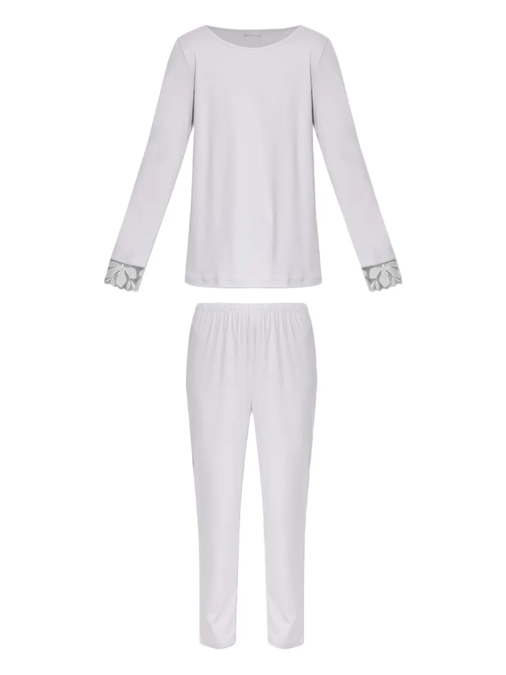 Пижамный комплект с кружевной отделкой Hanro, белый
Пижамный комплект с кружевной отделкой Hanro, белый