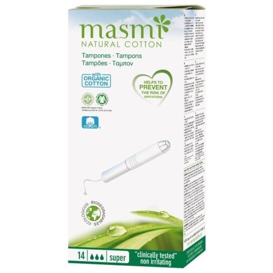 Масми, Тампоны с аппликатором супер, 14 шт., Masmi
Масми, Тампоны с аппликатором супер, 14 шт., Masmi