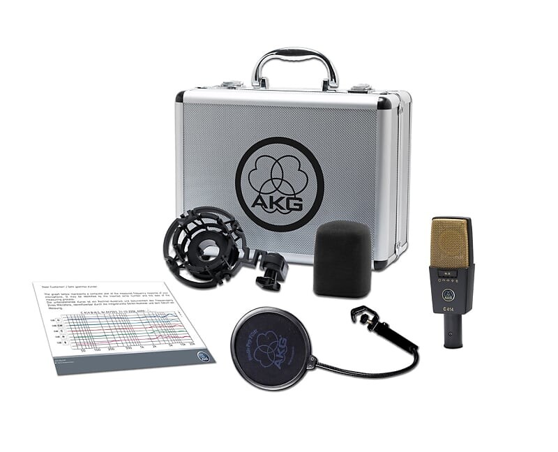 Студийный конденсаторный микрофон AKG C414 XLII Large Diaphragm Multipattern Condenser Microphone
Студийный конденсаторный микрофон AKG C414 XLII Large Diaphragm Multipattern Condenser Microphone