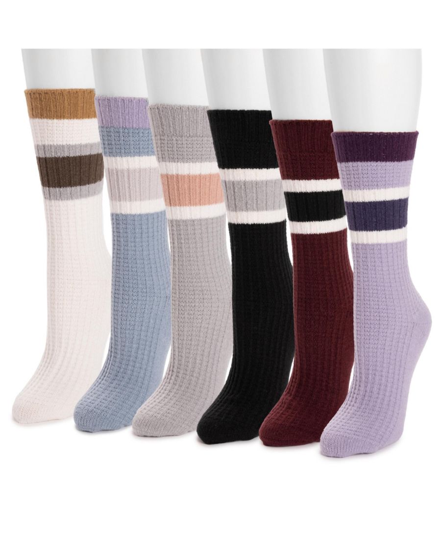 Женские микрофибровые носки для сапог, набор из 6 штук MUK LUKS, Multi neps
Женские микрофибровые носки для сапог, набор из 6 штук MUK LUKS, Multi neps