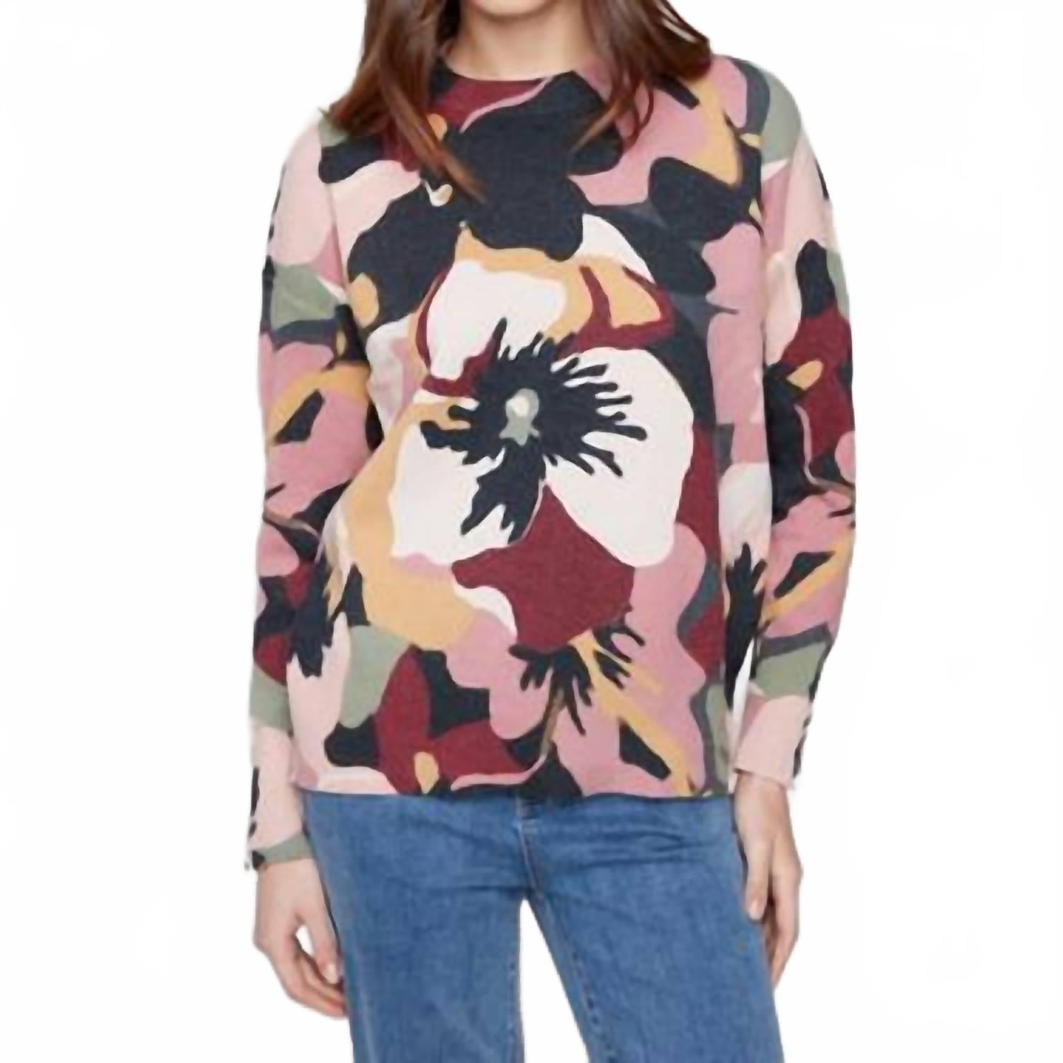 Свитер с круглым вырезом и цветочным принтом, с молниями на рукавах CHARLIE B, цветочный
Свитер с круглым вырезом и цветочным принтом, с молниями на рукавах CHARLIE B, цветочный