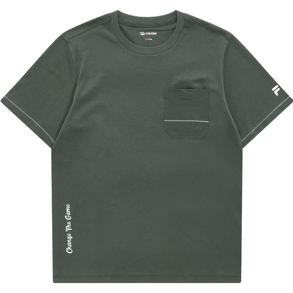 Футболка мужская армейского зеленого цвета FILA FUSION
Футболка мужская армейского зеленого цвета FILA FUSION