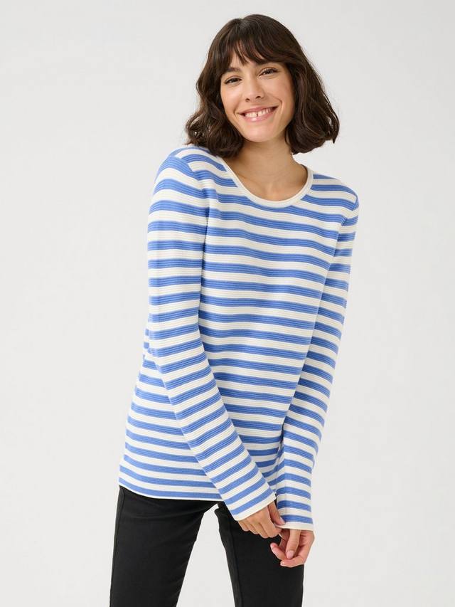 Джемпер в полоску linka KAFFE, цвет Blue/Chalk 
Джемпер в полоску linka KAFFE, цвет Blue/Chalk