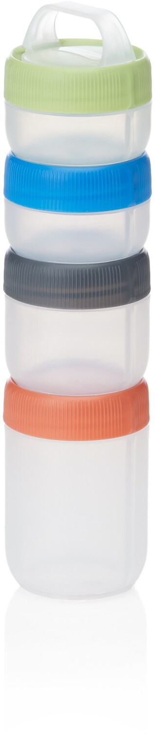 Набор контейнеров Stax из 4 предметов — маленький humangear, мультиколор
Набор контейнеров Stax из 4 предметов — маленький humangear, мультиколор