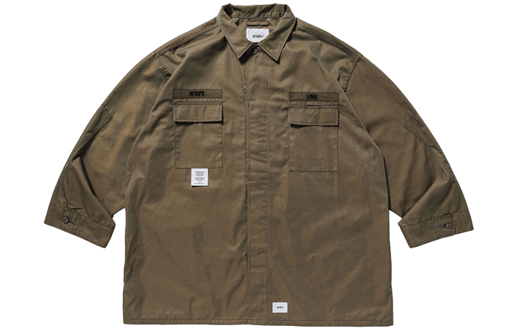WTAPS Унисекс куртка оливковая, Olive
WTAPS Унисекс куртка оливковая, Olive