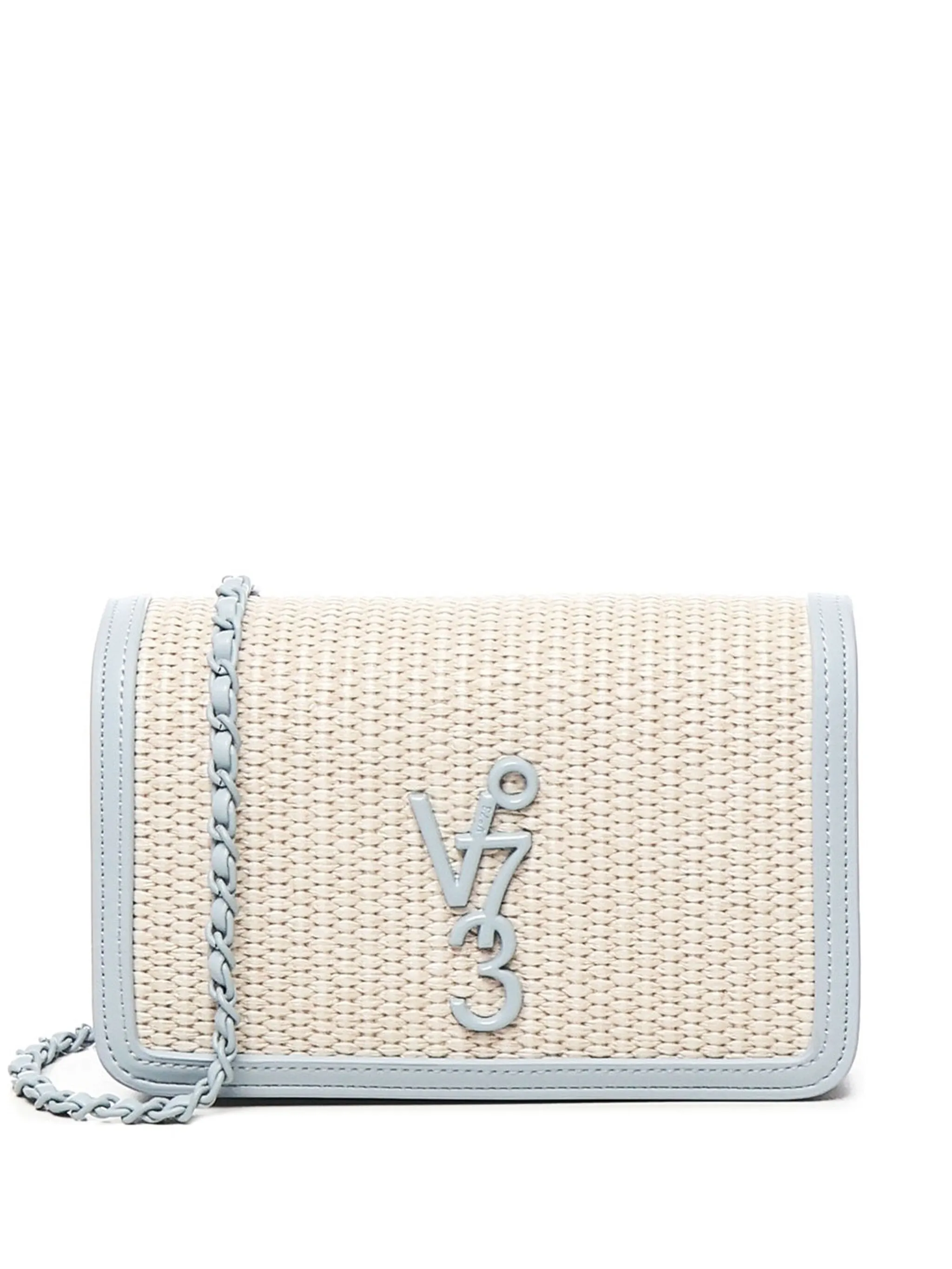 Сумка-сэтчел с логотипом V°73, голубой
Сумка-сэтчел с логотипом V°73, голубой