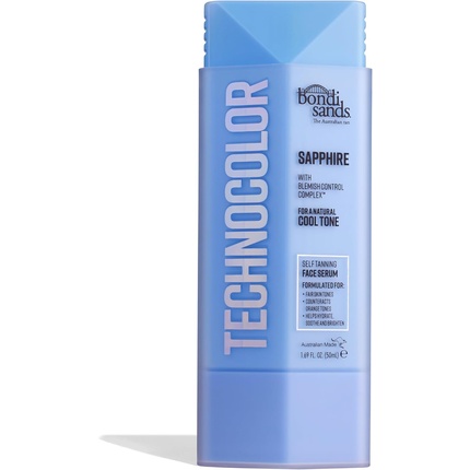 Сыворотка для автозагара Technocolor Sapphire для лица, легкое нанесение, не оставляет разводов, обогащенная витамином С и ромашкой, 50 мл Bondi Sands
Сыворотка для автозагара Technocolor Sapphire для лица, легкое нанесение, не оставляет разводов, обогащенная витамином С и ромашкой, 50 мл Bondi Sands