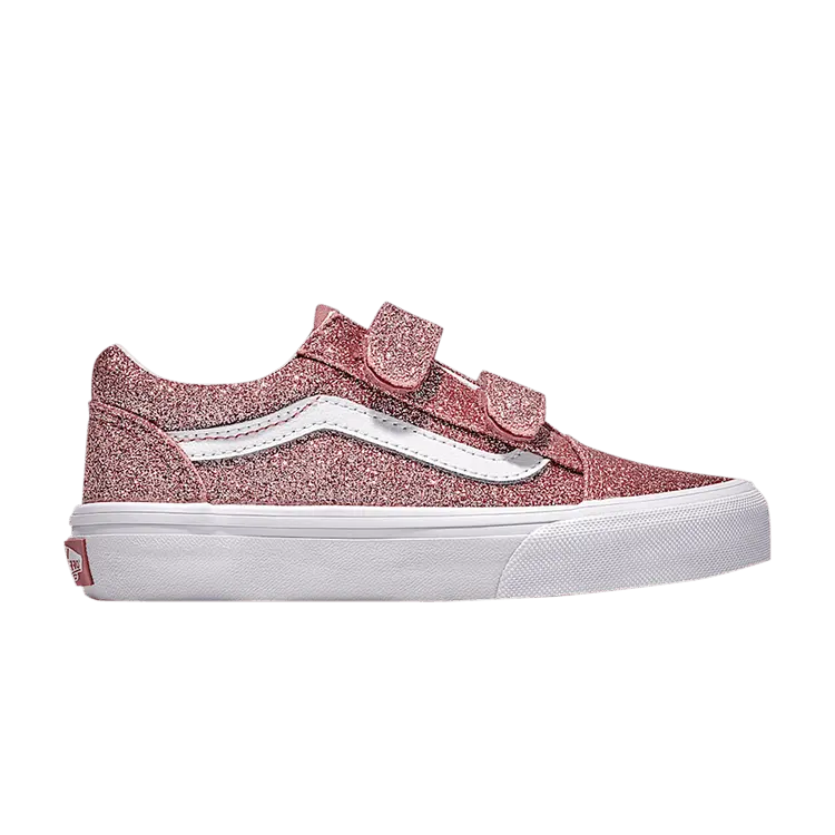 Кроссовки Vans Old Skool V Kids 'Rose Gold Pink Glitter', розовый
Кроссовки Vans Old Skool V Kids 'Rose Gold Pink Glitter', розовый
