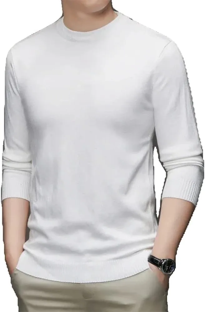 Мужской свитер с круглым вырезом и длинными рукавами MIGAOQ
Мужской свитер с круглым вырезом и длинными рукавами MIGAOQ