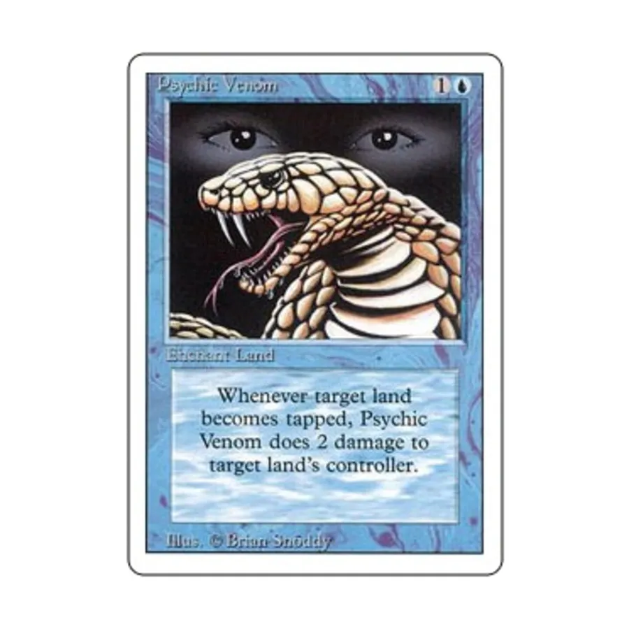 CCG Психический яд (С), MTG - 3rd Edition (Revised)
CCG Психический яд (С), MTG - 3rd Edition (Revised)