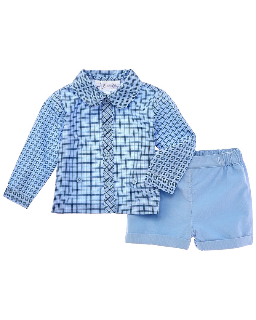 Комплект из рубашки и шорт Rachel Riley в клетку, цвет multi
Комплект из рубашки и шорт Rachel Riley в клетку, цвет multi