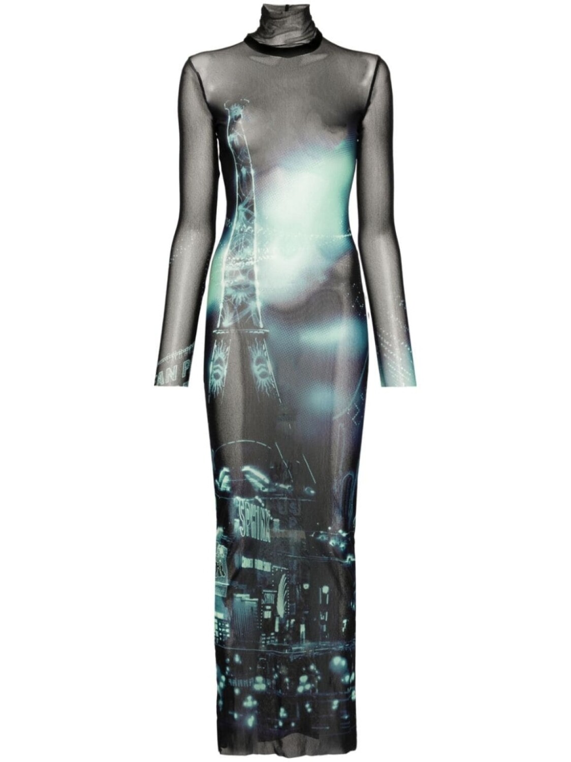 Jean Paul Gaultier сетчатое платье, черный
Jean Paul Gaultier сетчатое платье, черный