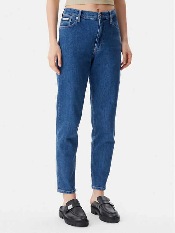 Джинсы mom fit J20J225505 Calvin Klein Jeans, синий
Джинсы mom fit J20J225505 Calvin Klein Jeans, синий