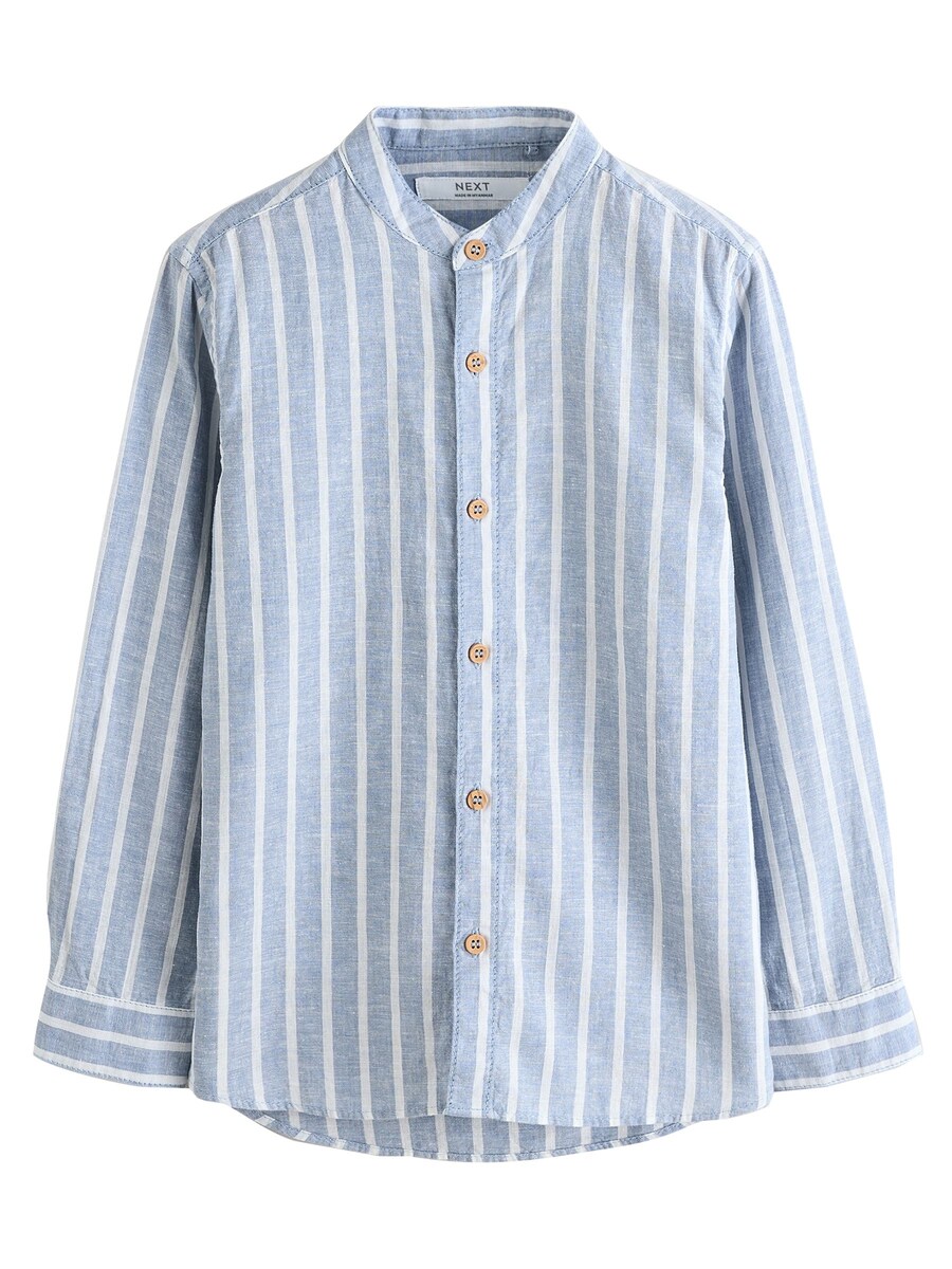 Рубашка на пуговицах классического кроя Next, синий
Рубашка на пуговицах классического кроя Next, синий