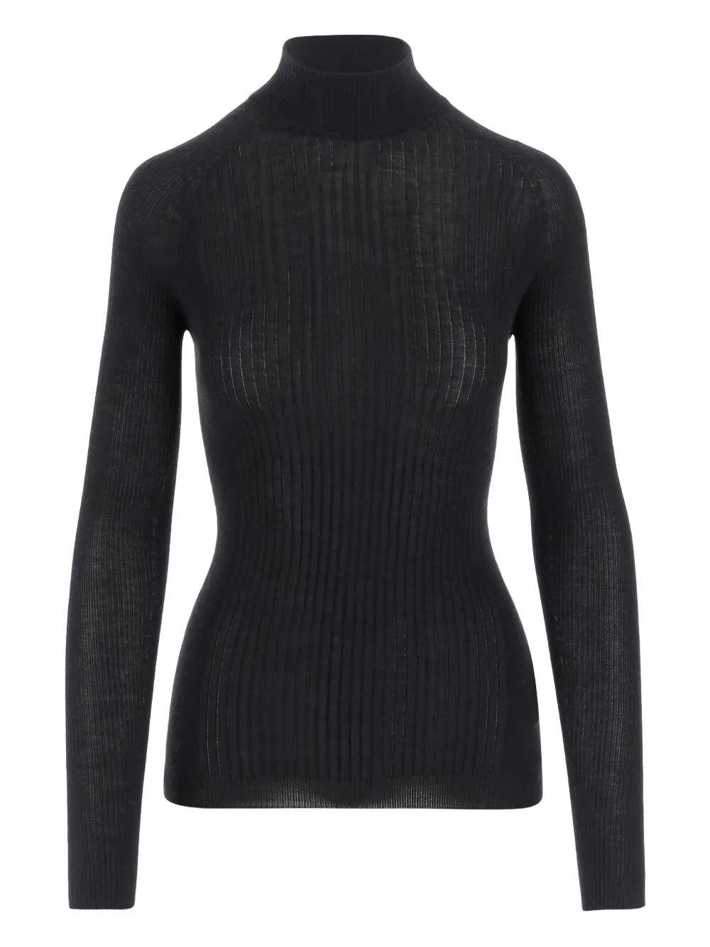 Ребристый свитер с высоким воротом SA SU PHI, черный
Ребристый свитер с высоким воротом SA SU PHI, черный