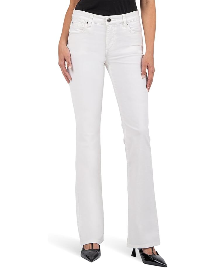 Джинсы KUT from the Kloth Petite Karen Baby Bootcut in Corduroy, цвет Pearl 
Джинсы KUT from the Kloth Petite Karen Baby Bootcut in Corduroy, цвет Pearl