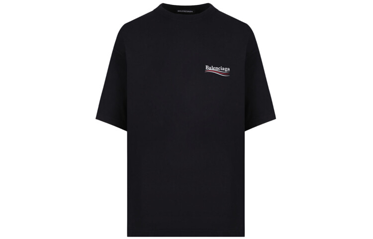 Футболка мужская Balenciaga свободного кроя, черный
Футболка мужская Balenciaga свободного кроя, черный
