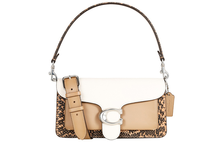 Кожаная сумка-таби через плечо портативная кроссбоди женская розовая белая коричневая разноцветная COACH
Кожаная сумка-таби через плечо портативная кроссбоди женская розовая белая коричневая разноцветная COACH