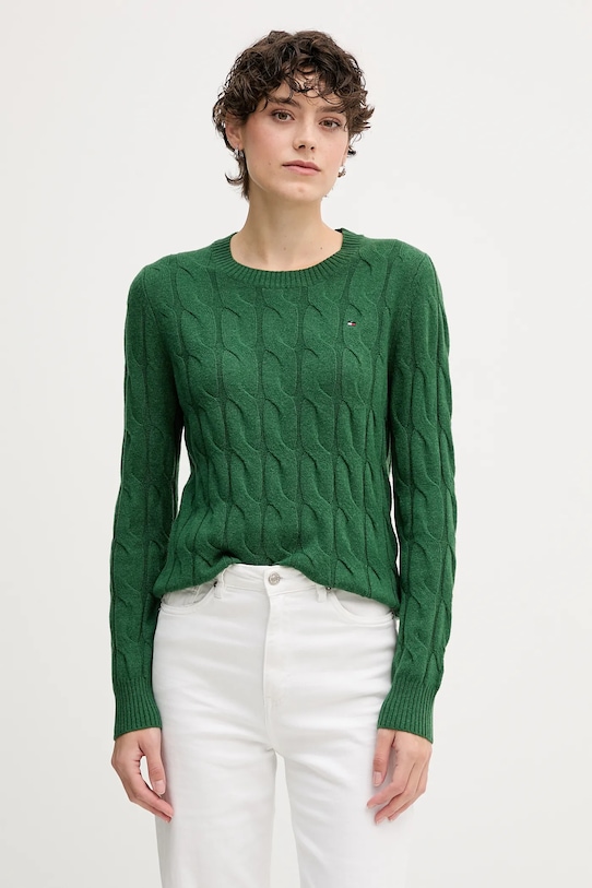 Шерстяной свитер Tommy Hilfiger, зеленый
Шерстяной свитер Tommy Hilfiger, зеленый