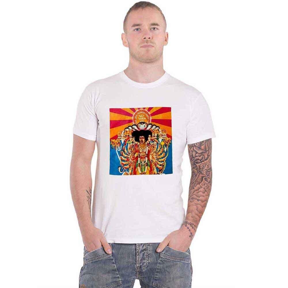 Футболка с логотипом Axis Jimi Hendrix, белый 
Футболка с логотипом Axis Jimi Hendrix, белый