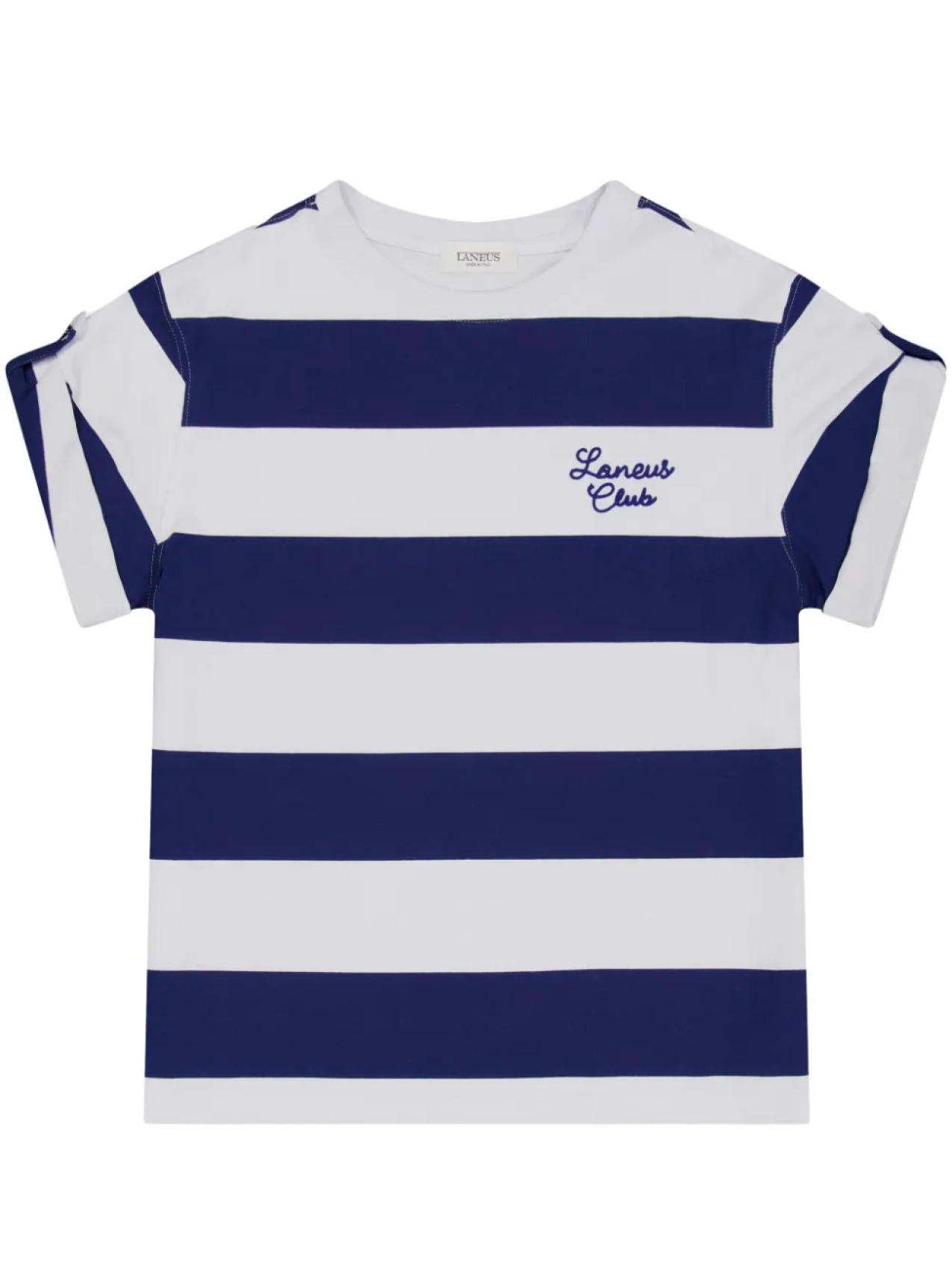 Laneus футболка в полоску, синий
Laneus футболка в полоску, синий