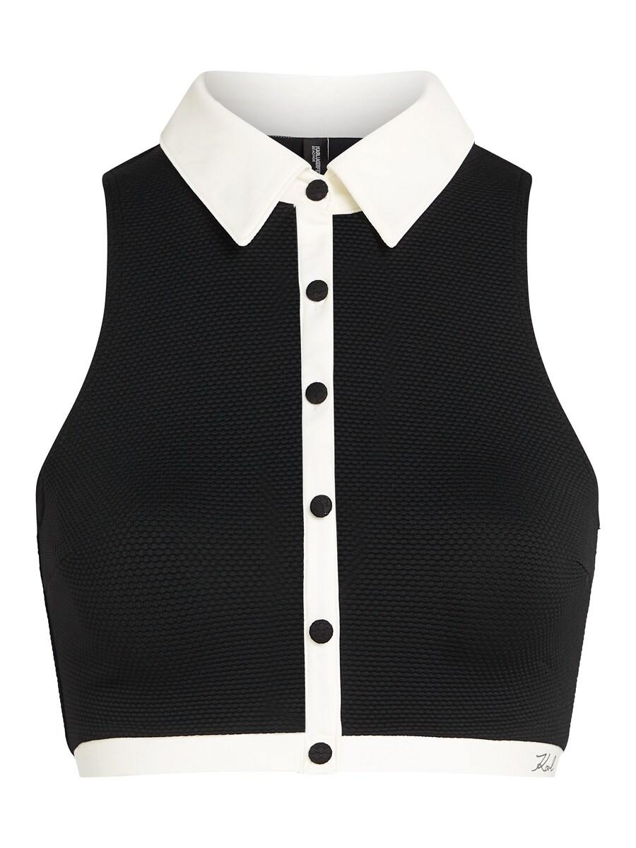 Топ бикини-бралетт Karl Lagerfeld, черный
Топ бикини-бралетт Karl Lagerfeld, черный