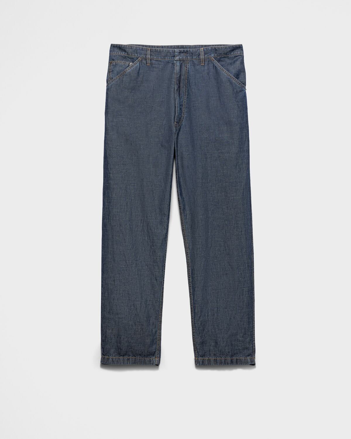 Брюки из шамбре Prada, синий
Брюки из шамбре Prada, синий