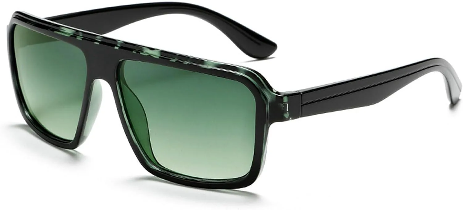 Ретро поляризованные солнцезащитные очки-пилот для женщин и мужчин, модные квадратные солнцезащитные очки с защитой UV400, очки для вождения для мужчин mincl, Green
Ретро поляризованные солнцезащитные очки-пилот для женщин и мужчин, модные квадратные солнцезащитные очки с защитой UV400, очки для вождения для мужчин mincl, Green